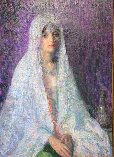 Figure 2: Beautiful Armenian woman portrait, Parthenon, Nashville
