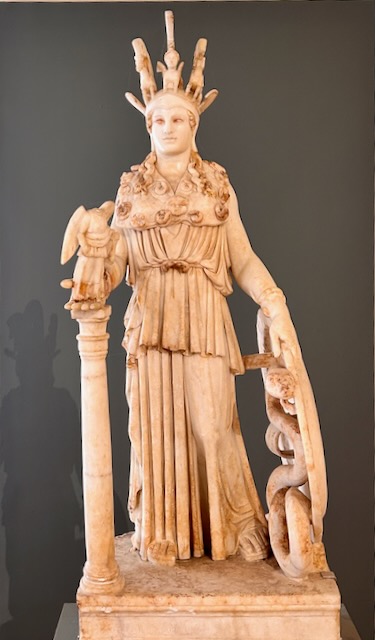 Figure 2: Most complete depiction of Athena from the ~500 BCE!