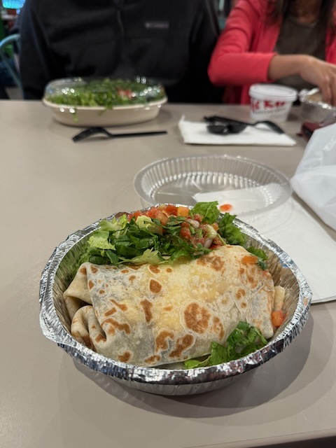 Figure 1: Breakfast burrito in Salt Lake City
