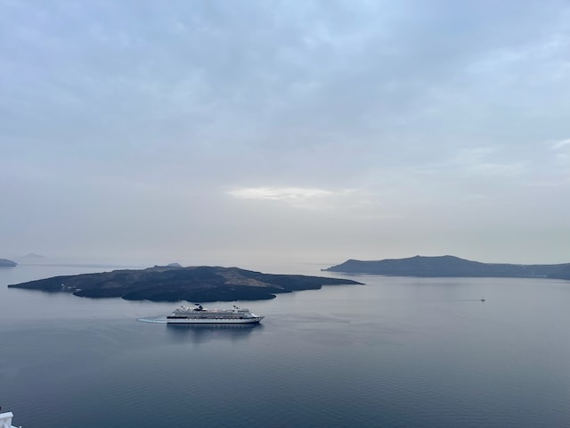 Figure 3: Caldera from our balcony