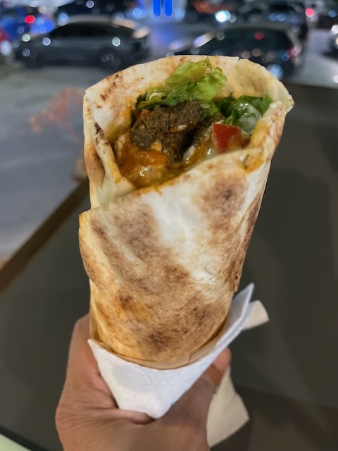 Figure 5: Falafeland pita!