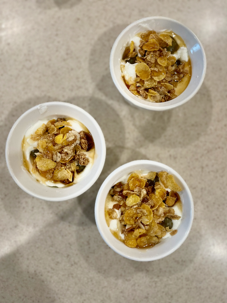 Figure 2: Simple and sweet baklava take with greek yogurt!