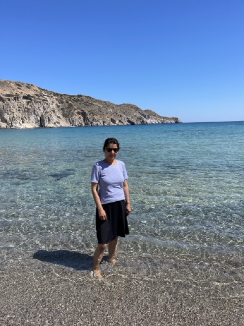 Figure 3: Emerald green waters, Fryopotamus Beach.