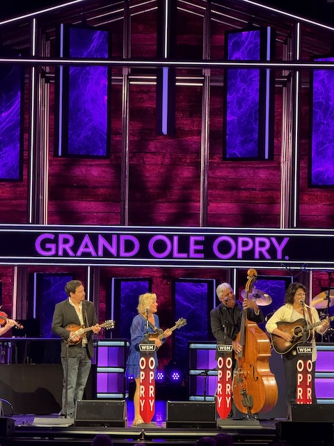 Figure 8: Country singing, Grand Ole Opry, Nashhville