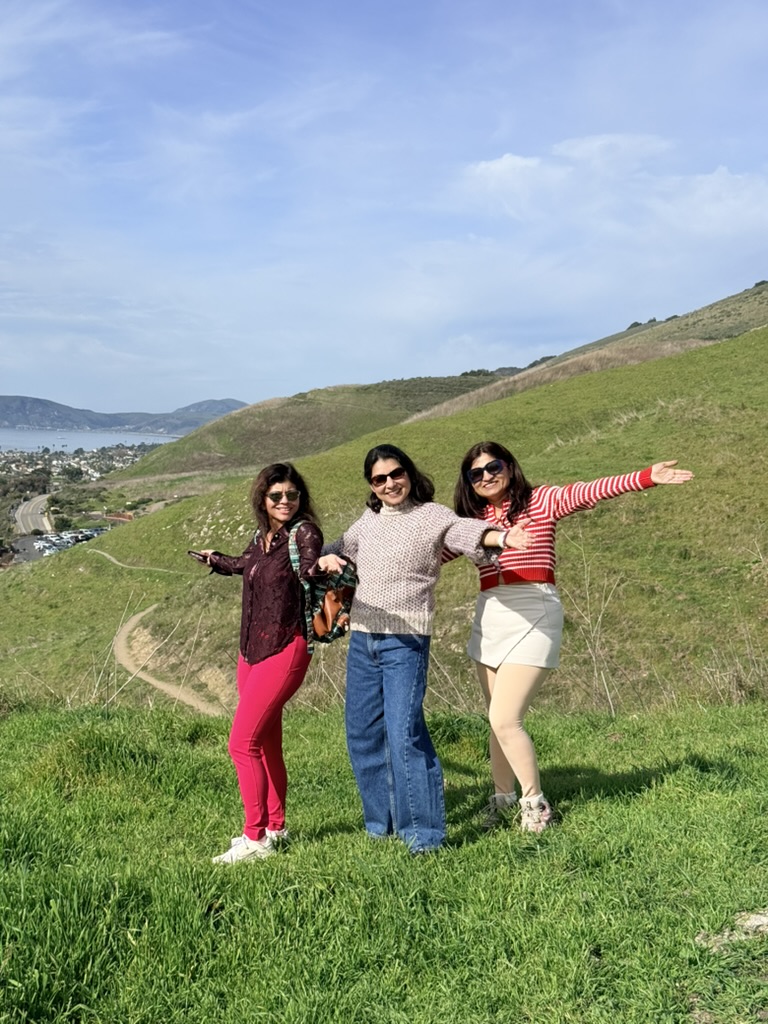 Figure 5: Green hills, ocean behind us, zero complaints