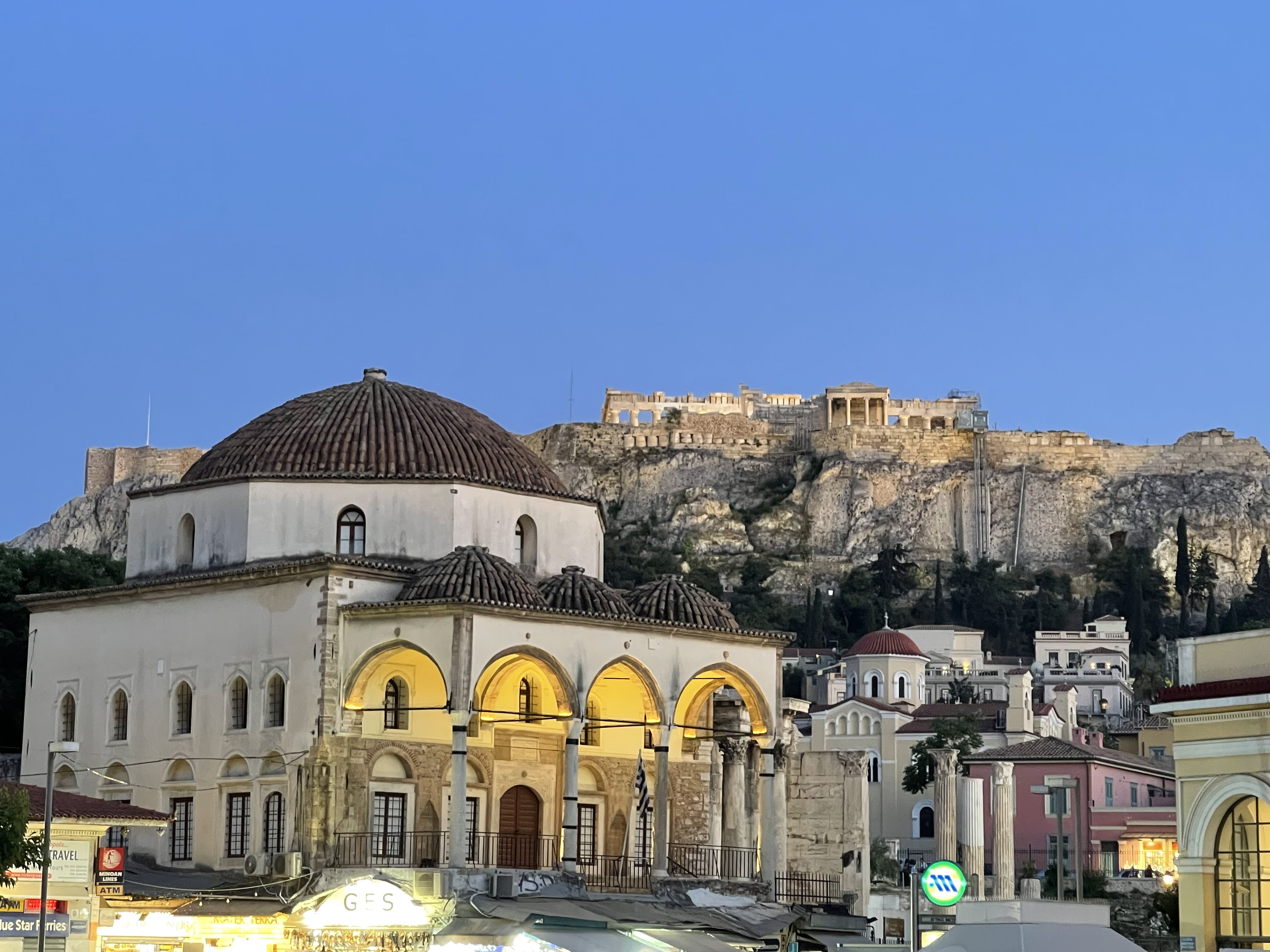 Figure 9: View of the Acropolis from Monistiraki