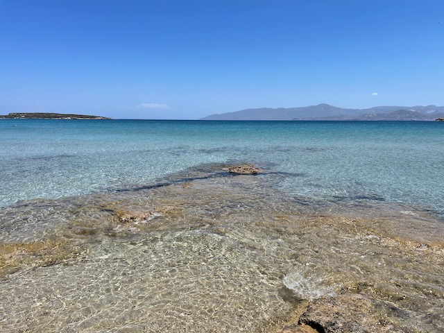 Figure 2: Caressing waves of Santa Maria Beach, Paros!