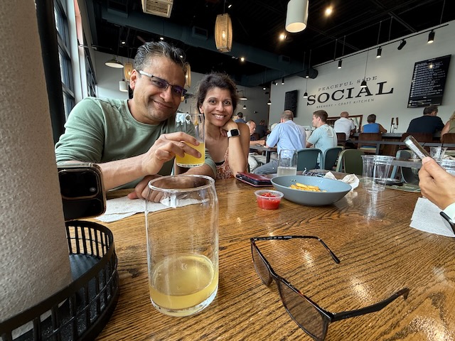 Figure 5: Truffle Fries and Belgian Ale, Peaceful Side SOCIAL, Townsend