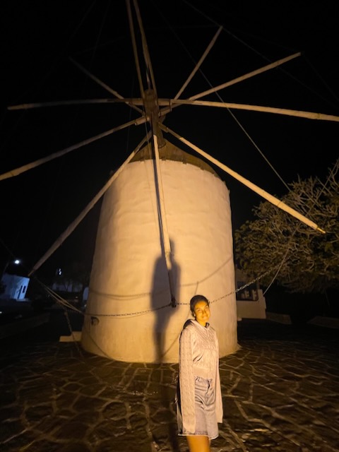 Figure 9: Windmill by the Riviera, Paroikia