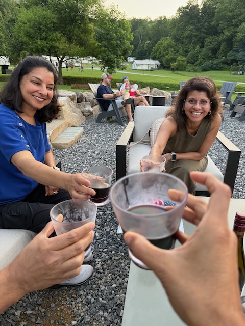 Figure 4: Enjoying the fruits of our labor